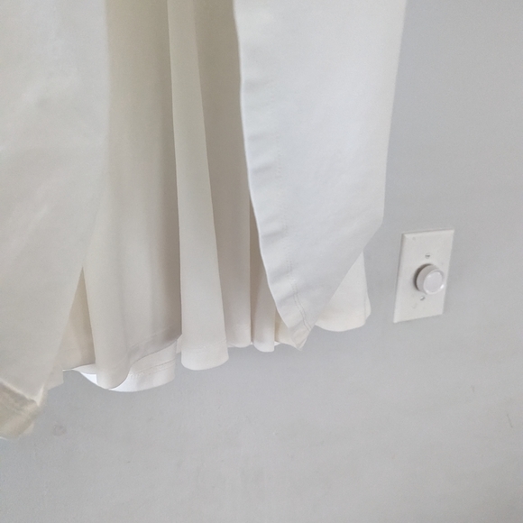 Lulu's Delightful Surprise Ivory Skater Dress  Small - Picture 3 of 11